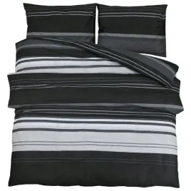 komplet-poscieli-bawelniany-100percent-200x200cm-czarno-bialy-oeko-tex