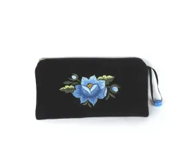 uniwersalne-etui-na-telefon-okulary-haft-lowicki-niebieska-roza