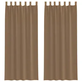 zaslony-woalowe-z-petelkami-2-szt-jasnobrazowe-140x260-cm