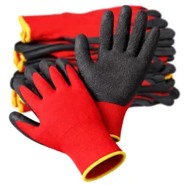 12x-rekawice-robocze-ochronne-rekawiczki-czerwone-lateksowe-ogrodowe-r9