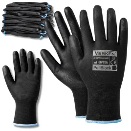 12x-rekawice-robocze-poliuretanowe-czarne-powlekane-rekawiczki-ochronne-r8