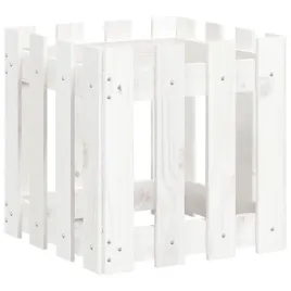 donica-ogrodowa-z-plotkiem-biala-40x40x40-cm-drewno-sosnowe