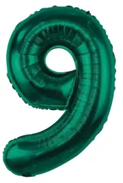 balon-cyfra-9-zielony-butelkowa-zielen-na-hel-dziewiec-foliowy-urodziny