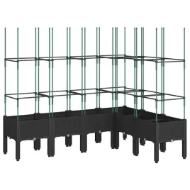 donica-ogrodowa-z-kratka-czarna-160x120x1425-cm-pp