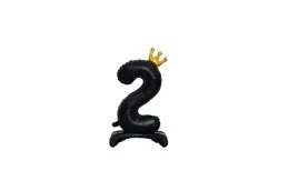 balon-foliowy-stojacy-cyfra-2-czarna-z-korona-85-cm