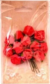 rozyczki-z-pianki-czerwone-2cm-12szt