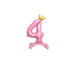 balon-foliowy-stojacy-cyfra-4-rozowa-z-korona-85-cm