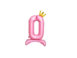 balon-foliowy-stojacy-cyfra-0-rozowa-z-korona-85-cm