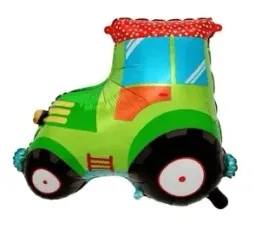 balon-foliowy-traktor-zielony-dekoracja-urodziny-farma-wies-50x60cm