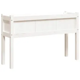donica-ogrodowa-z-nogami-biala-110x31x70-cm-drewno-sosnowe