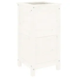 donica-ogrodowa-biala-40x40x78-cm-lite-drewno-sosnowe