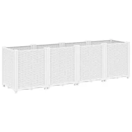 donica-ogrodowa-biala-160x40x53-cm-pp