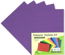 tektura-a4-falista-fioletowa-5szt