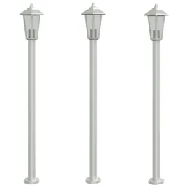 lampy-ogrodowe-na-slupku-3-szt-srebrne-120-cm-stal