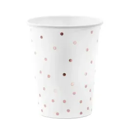 biale-kubeczki-w-rozowo-zlote-kropki-260ml-6-sztuk-kpp53-008-eu1