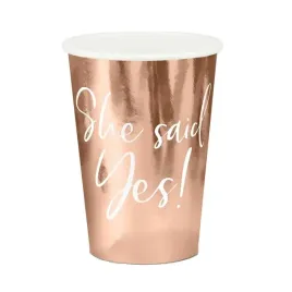 kubeczki-na-wieczor-panienski-she-said-yes-rozowe-zloto-220ml-6-sztuk-kpp2