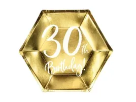 talerzyki-na-30-urodziny-30th-birthday-zlote-20cm-6-sztuk-tpp73-30-019m