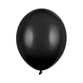 balony-czarne-pastelowe-strong-partydeco-30cm-10-sztuk-sb14p-010-10x