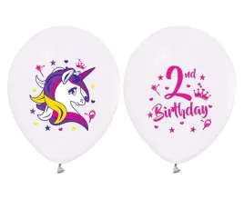balony-jednorozce-2nd-birthday-30cm-5-sztuk-gz-2jed