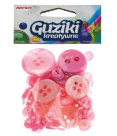 guziki-kreatywne-rozowe-40g