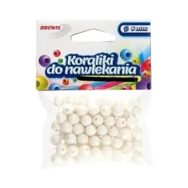 koraliki-do-nawlekania-biale-sznurek-8mm-16g