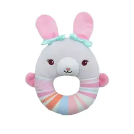 grzechotka-kroliczek-rozowy-z-niebieskimi-kokardkami-12-cm