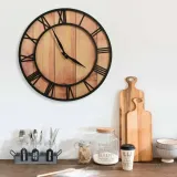 zegar-scienny-39-cm-brazowo-czarny-mdf-i-zelazo-stan-nowy