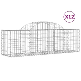 kosze-gabionowe-12-szt-200x50x60-80-cm-galwanizowane-zelazo