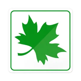 naklejka-parkingowa-zielony-listek-na-szybe-od-wewnatrz-5x5