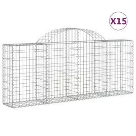 kosze-gabionowe-15-szt-200x30x80-100-cm-galwanizowane-zelazo