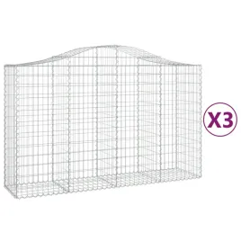 kosze-gabionowe-3-szt-200x50x120-140-cm-galwanizowane-zelazo