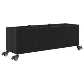 donica-ogrodowa-z-kolkami-i-3-wkladami-czarna-107x32x38-cm