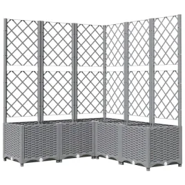 donica-ogrodowa-z-kratka-z-polipropylenu-jasnoszara-120x120x136-cm