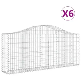 kosze-gabionowe-6-szt-200x30x80-100-cm-galwanizowane-zelazo
