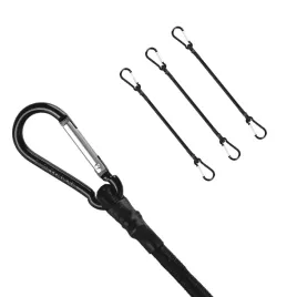 gumka-napinajaca-z-karabinczykiem-98-cm-czarny-4-sztuki