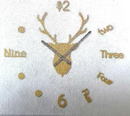 zegar-scienny-3d-samoprzylepny-z-jeleniem-nowoczesny-100x100cm-j-angielski
