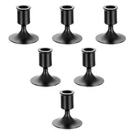 swieczniki-dekoracyjne-na-stol-zestaw-6-sztuk-metalowe-vintage-czarne