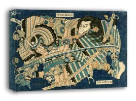 kamakura-no-gengoro-seizing-torinoumi-tasaburo-hokusai-obraz-na-plotni