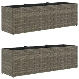 donice-ogrodowe-z-3-wkladami-2-szt-szare-105x30x32-cm