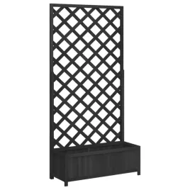 drewniana-donica-z-trejazem-z-litego-drewna-jodlowego-czarna-90x35x180