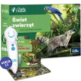 zestaw-czytaj-z-albikiem-interaktywna-ksiazka-pioro-swiat-zwierzat