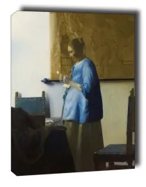 woman-reading-a-letter-jan-vermeer-obraz-na-plotnie-70x100-cm