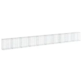 kosz-gabionowy-z-pokrywa-1000x50x100-cm-galwanizowane-zelazo