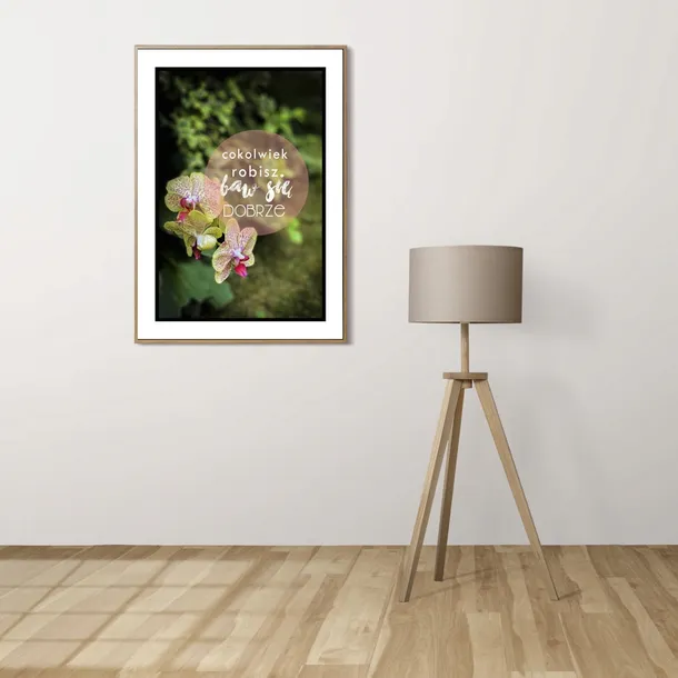 baw-sie-dobrze-storczyk-plakat-70x100-cm-stan-nowy