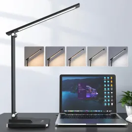 lampa-biurkowa-nowoczesny-design-minimalizm-led-regulacja-swiatla-obrotowa