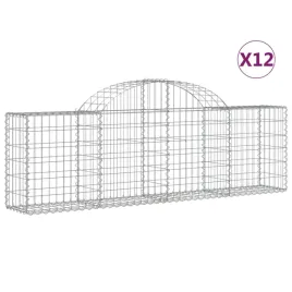 kosze-gabionowe-12-szt-200x30x60-80-cm-galwanizowane-zelazo