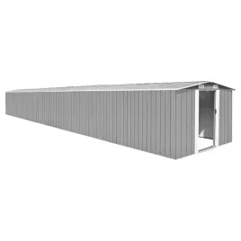 szopa-ogrodowa-szara-257x990x181-cm-stal-galwanizowana