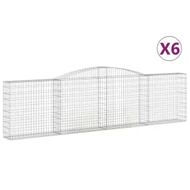 kosze-gabionowe-6-szt-400x30x100-120-cm-galwanizowane-zelazo