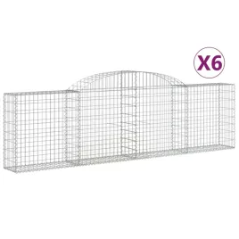 kosze-gabionowe-6-szt-300x30x80-100-cm-galwanizowane-zelazo