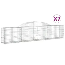 kosze-gabionowe-7-szt-300x30x60-80-cm-galwanizowane-zelazo
